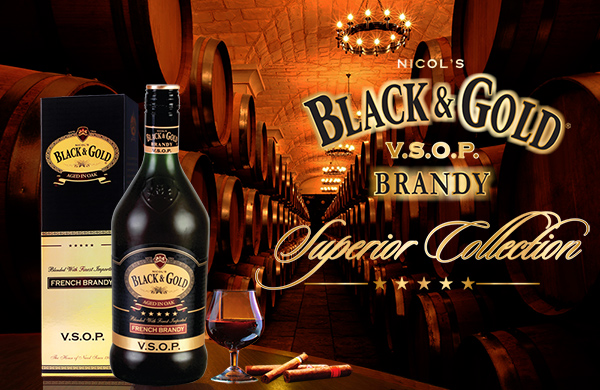 Black and Gold Brandy