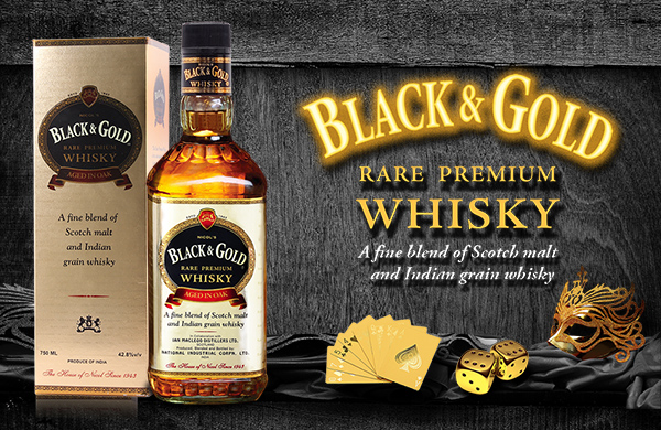 Black and Gold Whisky
